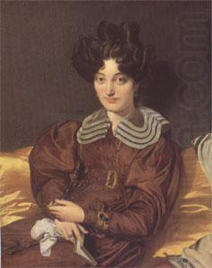 Jean Auguste Dominique Ingres Madame Marrcotte de Sainte-Marie (mk05) china oil painting image